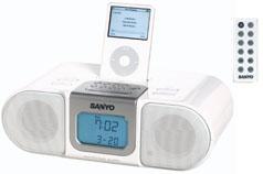 Sanyo system for Ipod White