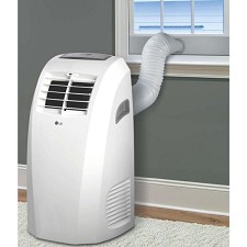 LG LP1015WNR 10 000 BTU Portable Air Conditioner - White