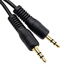 Cable Aux 3.5mm  3.5mm Audio 3' Pied / 1M BMM-1