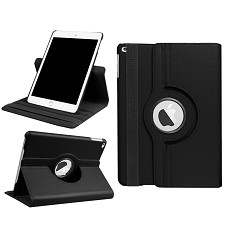 Apple iPad 5th and 6th Gen 9.7'' Rotating Book Case - Black