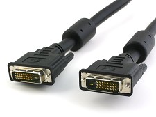 Cable DVI male to DVI male  2M/ 6 Feet