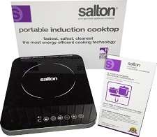 Salton ID1562  Portable Induction Cooktop 1800 Watts - Black