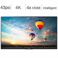 DEL Television 43'' XBR43X800E 4K HDR SMART ANDROID WI-FI SONY