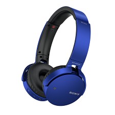 Casque d'coute Stro Sans-Fil Bluetooth Sony MDR-XB650BT - Bleu