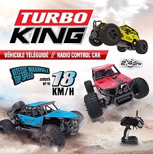 Monster Truck Turbo King Tlguid Tout-Terrain - Rouge