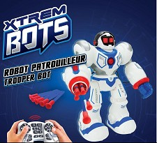 Robot Patrouille Avec Tlcommande Xtrembots Smart Bot - NEUF