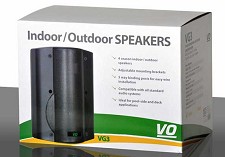 Speakers VG3 Indoor/Outdoor 4 Season 50W Black - Pair