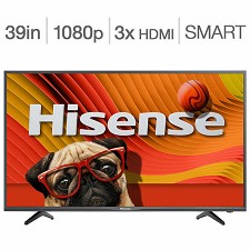 LED TV 39'' 39H5507 1080p Smart WI-FI Hisense