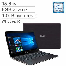 ASUS Laptop K556UA-Q52K-CB i5-7200U 1TB 8GB DDR4 Win 10