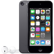Apple iPod Touch 6th Generation 128GB Black / Gray MKWU2VC/A