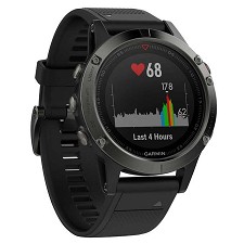 Garmin Fēnix 5 Smart Watch & Black Band 010-01688-00 - NEW