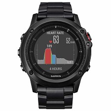 Garmin Fēnix 3 Smart Watch & Black Band 010-01338-7B - NEW