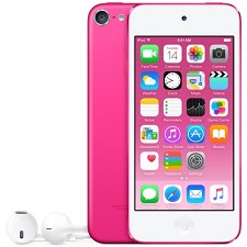 Apple iPod Touch 6th Generation 128GB White / Pink MKWK2VC/A