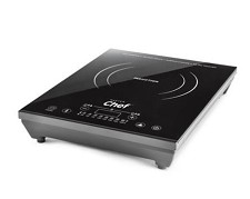 Master Chef 043-1297-6 Portable Induction Cooktop 1800 Watts - Black