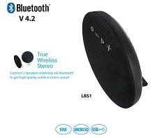 Haut-Parleur Bluetooth 4.2 Portable Sans-Fil LBS1 Livcon - NEUF