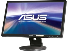ASUS VE208T 20'' HD+ 1600x900 DVI VGA Back-lit LED Monitor