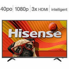 LED TV 40'' 40H5D1 1080p Smart WI-FI Hisense
