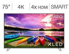LED Television 75'' M75-E1 4K UHD XHDR XLED PLUS 120hz SmartCast Vizio