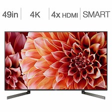 LED Television 49'' XBR49X900F 4K UHD HDR 120hz Android TV Wi-Fi Sony