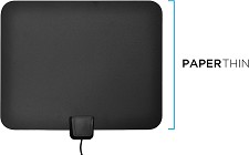 Ematic EDT201ANT Amplified FULL HD & 4K UHD TV Slim Antenna