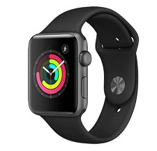 Montre Intelligente Apple Watch Serie 3 (42mm) Gris Cosmique MQL12CL/A