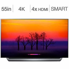 LG OLED Television 55'' OLED55C8PUA 4K UHD HDR WebOS 4.0 Smart Wi-Fi