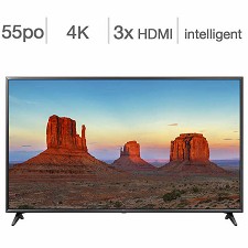 LED Television 55'' 55UK6300 4K UHD HDR IPS WebOS 4.0 Smart LG