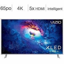 LED Television 65'' P65-E1 4K UHD XLED PRO HDR 240hz SmartCast Vizio