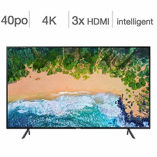 LED Television 40'' UN40NU7100 4K UHD HDR Smart Wi-Fi Samsung