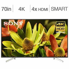 LED Television 70'' XBR70X830F 4K 120Hz HDR SMART ANDROID WI-FI SONY