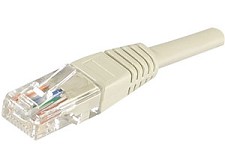 Cble Rseau RJ45 CAT6e de 10 Pied / 3M - Bleu ou gris