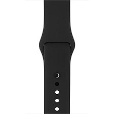 Apple Sport Band For 38mm Watch MJ4F2ZM/A - Black
