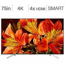LED Television 75'' XBR75X850F 4K 120Hz HDR SMART ANDROID WI-FI SONY