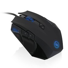 IOGEAR Gaming RETIKAL Pro FPS Gaming USB Wired Mouse GME660 - NEW
