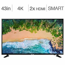 Tlvision DEL 43'' UN43NU6900 4K UHD Smart Wi-Fi Samsung