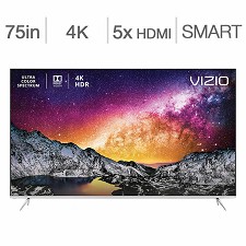 LED Television 75'' P75-F1 4K UHD HDR 240hz SmartCast Vizio