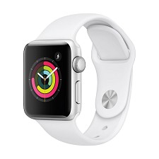 Apple Watch Series 3 (GPS) 38mm White & Aluminium Case MTEY2CL/A - NEW