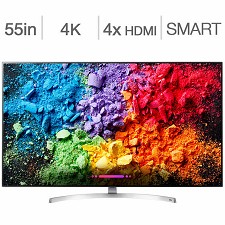 LED Television 55'' 55SK9000 4K SUHD HDR IPS Smart Wi-Fi WebOS 4.0 LG 
