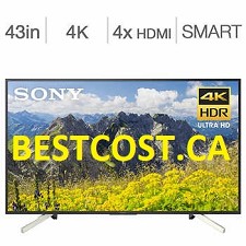 LED Television 43 '' KD43X750F 4K UHD HDR Smart Sony