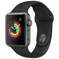 Apple Watch Series 3 (GPS) 38mm Space Grey Sport Band MTF02CL/A  