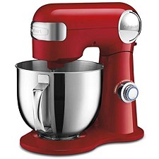 Mlangeur Sur Socle 12 Vitesses 500W 5,2 l SM-50RC Cuisinart - Rouge