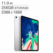 Apple iPad Pro 11 in. 256 GB Wi-Fi, A12X ( Silver ) MTXR2VC/A