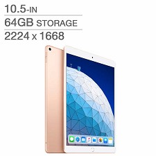 Apple iPad Air 10.5'' 64Go A12 Bionic WI-FI Blanc/Or MUUL2VC/A