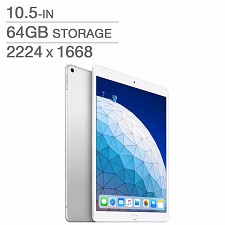 Apple iPad Air 10.5'' 64GB A12 WI-FI White / Silver MUUK2VC/A - NEW