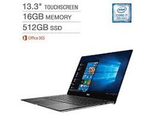 Dell Laptop  i7-8550U 16GB 512GB SSD Win 10 XPS9370-7415SLV