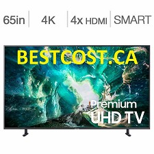 Tlvision DEL 65'' UN65RU8000 4K UHD HDR Smart Wi-Fi Samsung