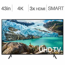 Tlvision DEL 43'' UN43RU7100 4K UHD Smart Wi-Fi Samsung