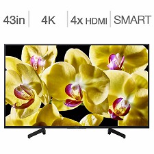 LED Television 43'' XBR43X800G 4K UHD HDR SMART ANDROID WI-FI SONY