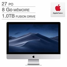 Apple iMac 27'' Intel 6-Core i5 6-Core 3.0 ghz 8GB RAM 1TB MRQY2C/A FR