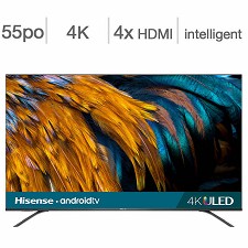 Tlvision ULED 55'' 55H8809 4K UHD HDR Android WI-FI Hisense 